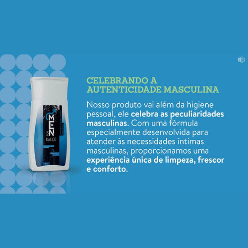 SABONETE LIQUIDO INTIMO MASCULINO FOR MEN RACCO