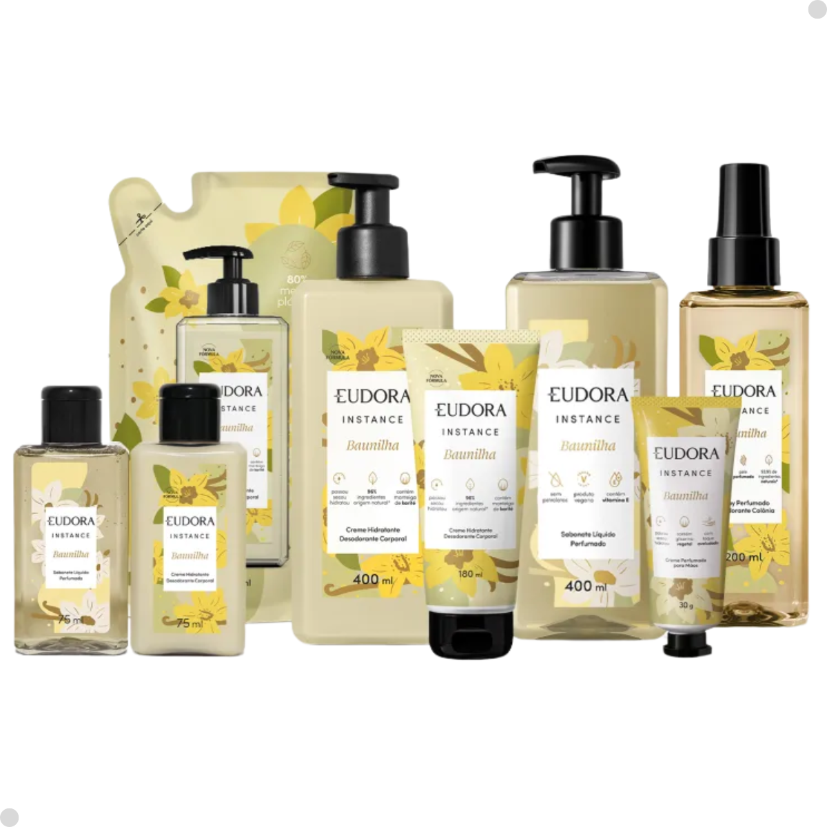 SPRAY PERFUMADO DESODORANTE COLÔNIA INSTANCE BAUNILHA 200ML
