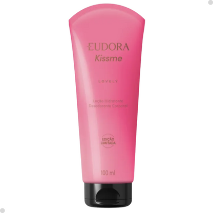 LOÇÃO HIDRATANTE DESODORANTE CORPORAL EUDORA KISS ME LOVELY 100ML