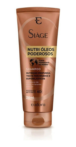 SHAMPOO SIÀGE NUTRI ÓLEOS PODEROSOS 250ML