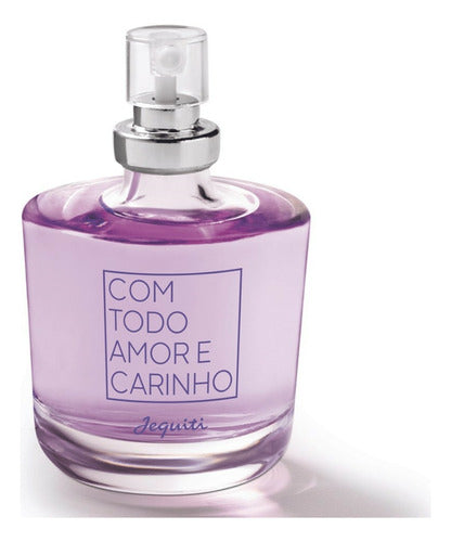 DESODORANTE COLÔNIA FEMININA COM TODO AMOR E CARINHO JEQUITI 25ML