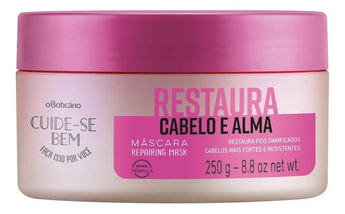MÁSCARA CUIDE-SE BEM RESTAURA CABELO E ALMA 250G