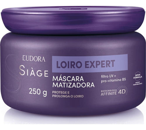 EUDORA MÁSCARA CAPILAR MATIZADORA SIÀGE LOIRO EXPERT 250G
