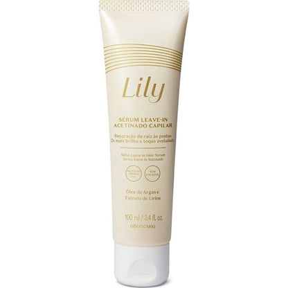 BOTICÁRIO SÉRUM LEAVE-IN ACETINADO CAPILAR LILY 100ML
