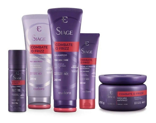 COMBO SIÀGE COMBATE O FRIZZ (5 ITENS)