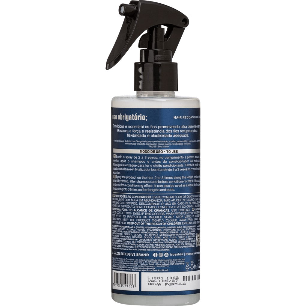 TRUSS USO OBRIGATORIO RECONSTRUTOR CAPILAR 260ML