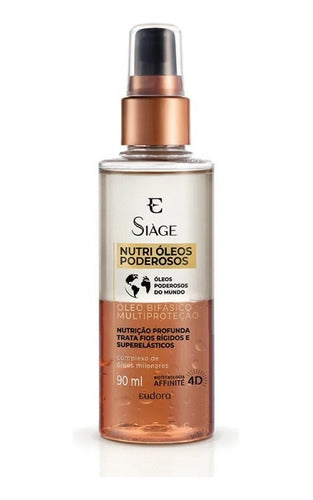 ÓLEO BIFÁSICO CAPILAR SIÀGE NUTRI ÓLEOS PODEROSOS 90ML