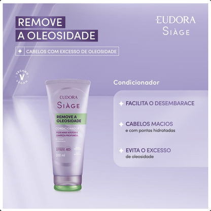 CONDICIONADOR SIÀGE REMOVE A OLEOSIDADE 200ML