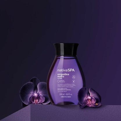ÓLEO HIDRATANTE DESODORANTE CORPORAL NATIVA SPA ORQUÍDEA NOIRE 200ML