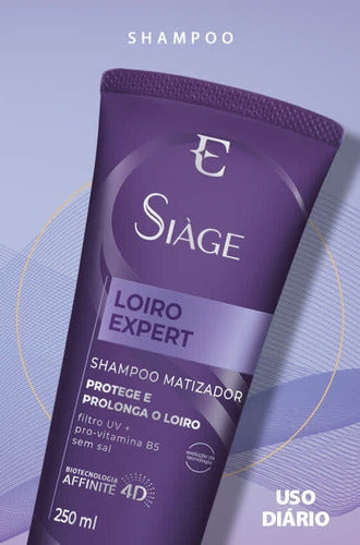 SHAMPOO DESAMARELADOR SIÀGE LOIRO EXPERT 250ML