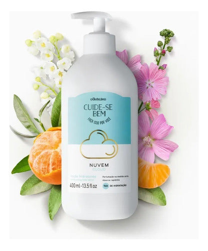 BOTICARIO LOÇÃO HIDRATANTE DESODORANTE CORPORAL CUIDE-SE BEM NUVEM 400ML