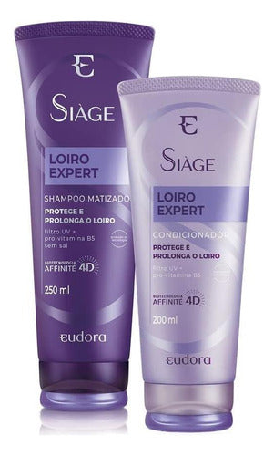 EUDORA KIT LOIRO EXPERT SHAMPOO 250ML + CONDICIONADOR 250G