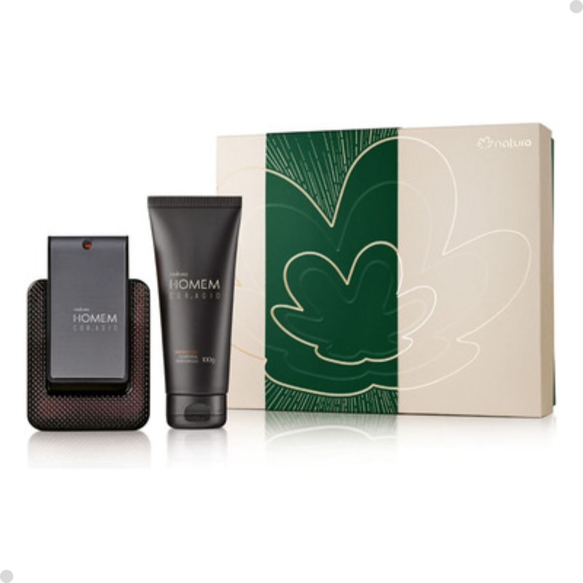 KIT NATURA HOMEM COR.AGIO - NATAL 2024