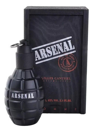 ARSENAL BLACK EAU DE PARFUM - PERFUME MASCULINO 100ML