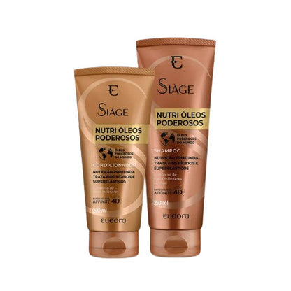 Kit Shampo e Condicionador Linha Siáge Eudora - Escolha