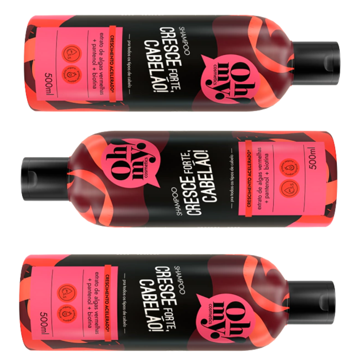 OH MY SHAMPOO CRESCE FORTE, CABELÃO! 300ML