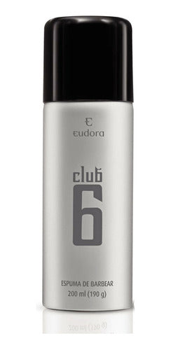 EUDORA ESPUMA DE BARBEAR CLUB 6 200ML