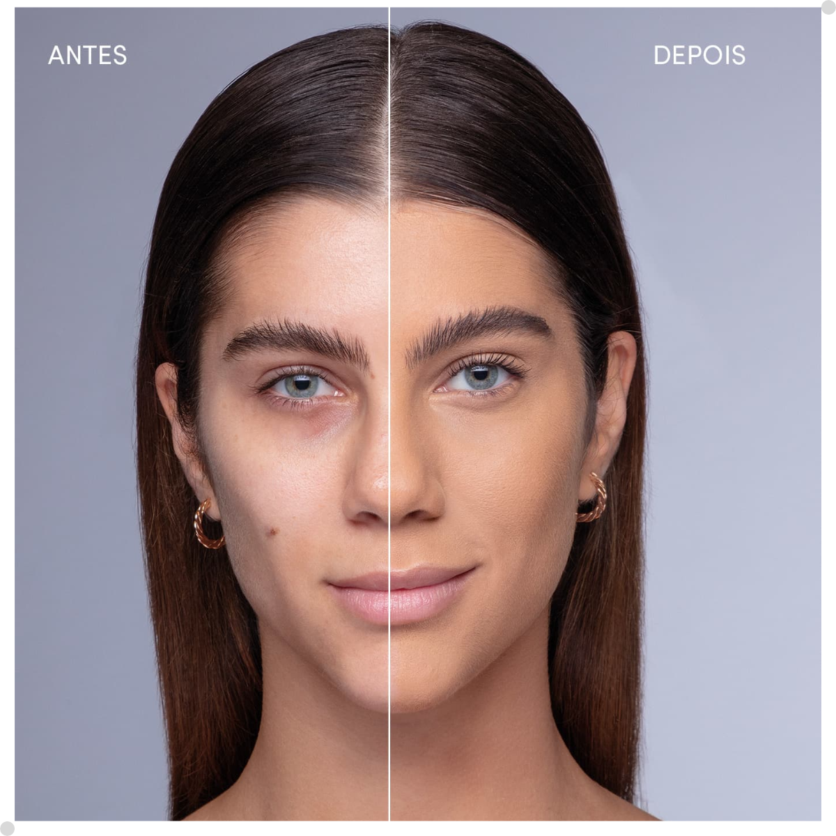 BASE LÍQUIDA GLAM SKIN PERFECTION COR 20 + ESPONJA NINNA