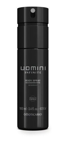 BOTICÁRIO BODY SPRAY DESODORANTE UOMINI INFINITE 100ML