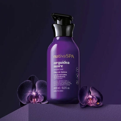 LOÇÃO NOTURNA DES CORPORAL NATIVA SPA ORQUÍDEA NOIRE 400ML