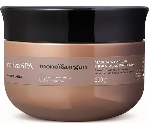 MÁSCARA CAPILAR NATIVA SPA MONOÏ & ARGAN 200G