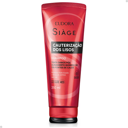 COMBO SIÀGE CAUTERIZAÇÃO DOS LISOS: SHAMP + LEAVE-IN CAPILAR
