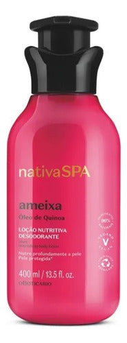 Kit Nativa SPA Ameixa: Loção hidratante 400ml + Refil 400ml