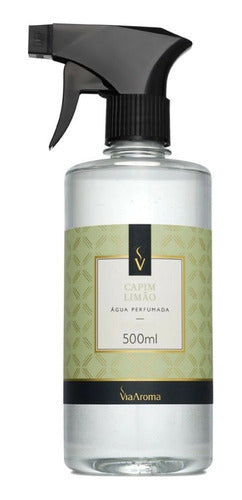 ÁGUA PERFUMADA CAPIM LIMÃO VIA AROMA - 500ML