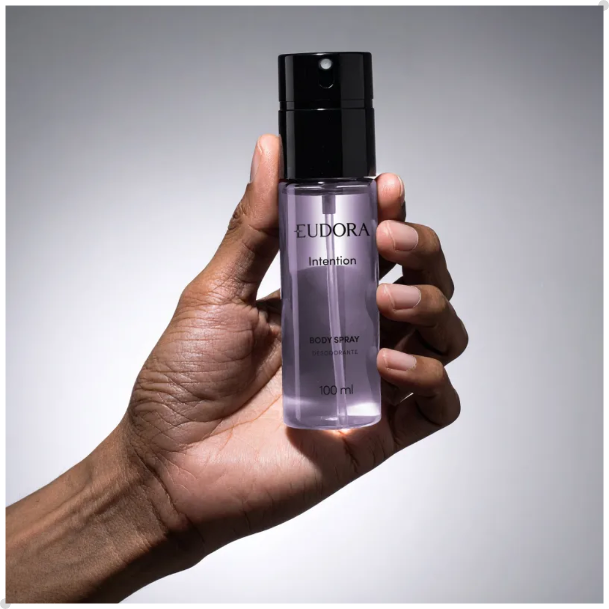 Eudora Intention Body Spray 100 ml – Frescor e Sensualidade