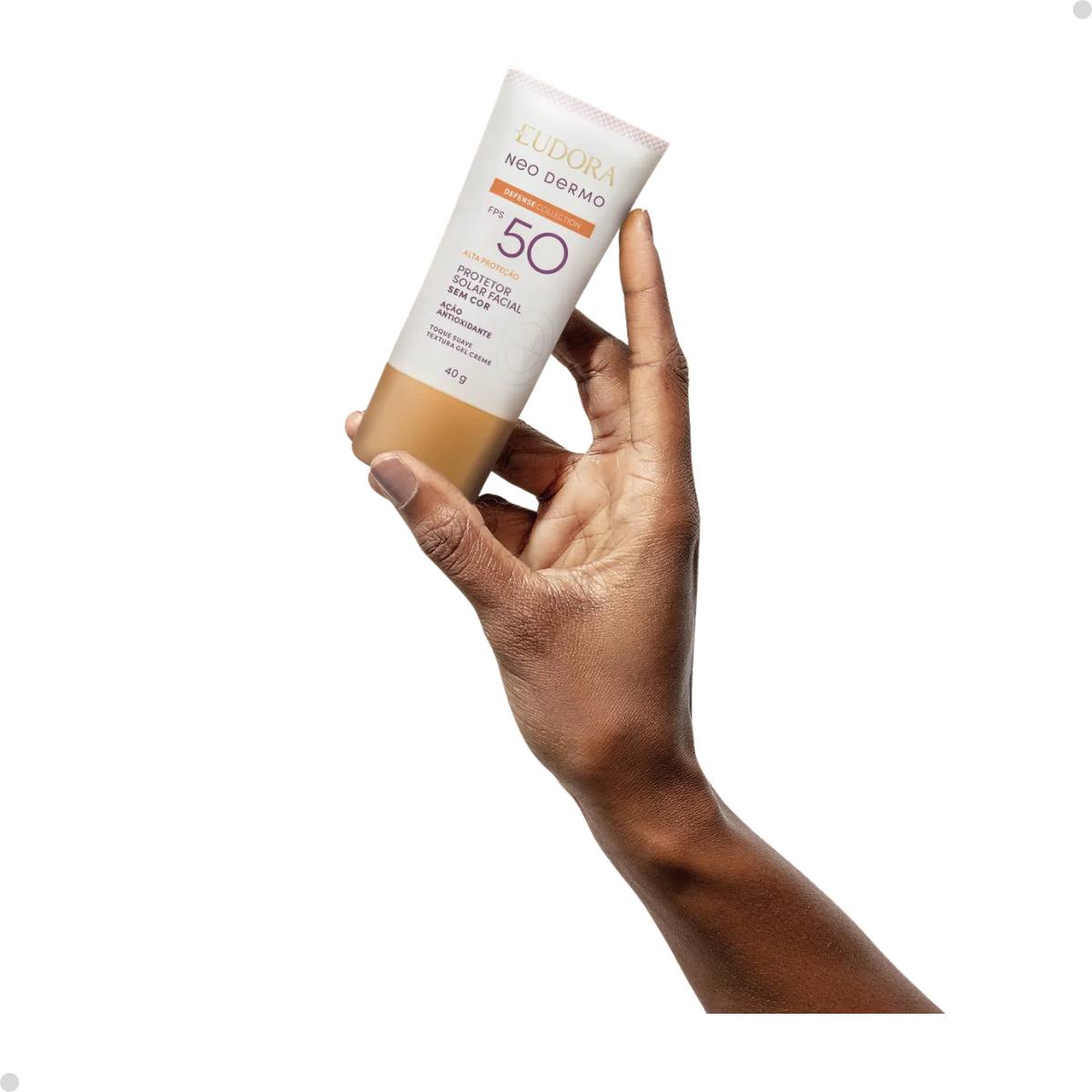 PROTETOR SOLAR FACIAL SEM COR NEO DERMO FPS 50 40G