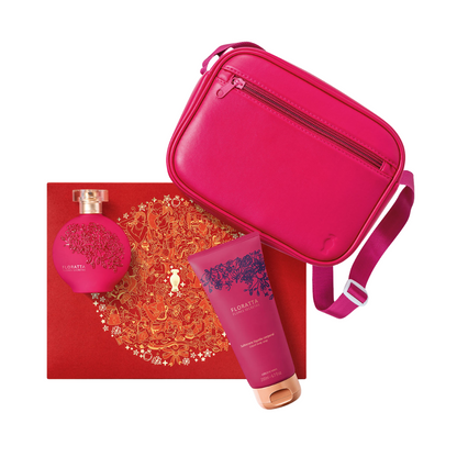 KIT PRESENTE NATAL FLORATTA FLORES SECRETAS (3 ITENS)