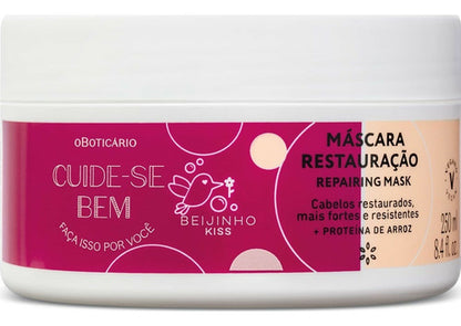 MÁSCARA RESTAURAÇÃO CUIDE-SE BEM BEIJINHO 250G