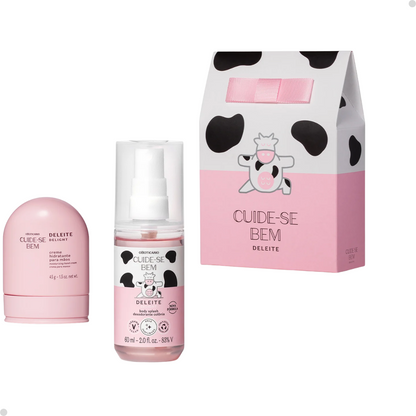 Kit Presente Cuide-se Bem Deleite Body splash + Hidratante