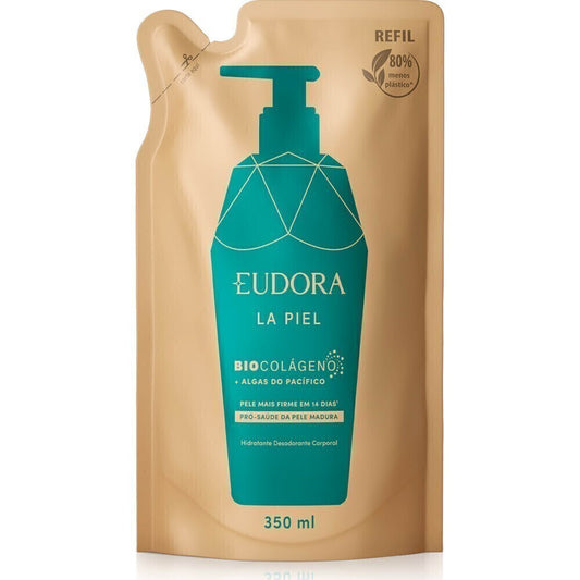 EUDORA REFIL HIDRATANTE DESODORANTE CORPORAL LA PIEL ALGAS DO PACÍFICO 350ML