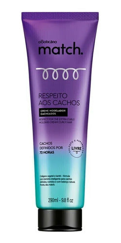 CREME MODELADOR MATCH RESPEITO AOS CRESPOS  290ML