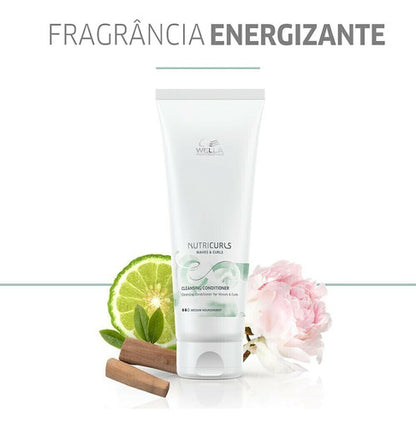 WELLA NUTRICURLS CLEANING CONDITIONER - 200ML