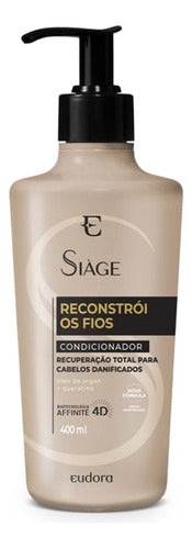 KIT SIAGE: SHAMPOO + CONDICIONADOR 400ML + MASCARA 250G