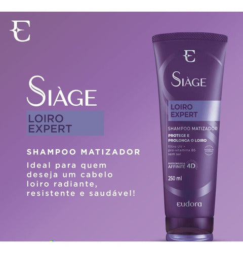 SHAMPOO DESAMARELADOR SIÀGE LOIRO EXPERT 250ML