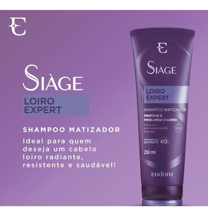 SHAMPOO DESAMARELADOR SIÀGE LOIRO EXPERT 250ML