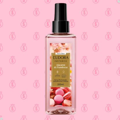DESODORANTE COLÔNIA SPRAY INST MACARON DE FRAMBOESA 200ML