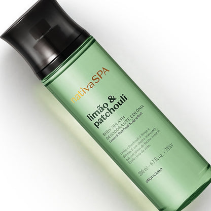 DESODORANTE BODY SPLASH NATIVA SPA LIMÃO E PATCHOULI 200ML