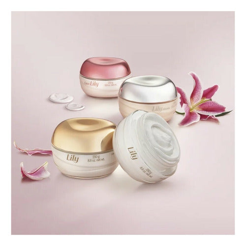 CREME ACETINADO DESODORANTE HIDRATANTE CORPORAL LILY ABSOLU 250G