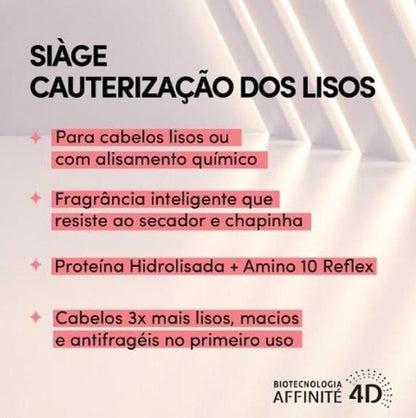 COMBO SIÀGE CAUTERIZAÇÃO DOS LISOS (4 ITENS)