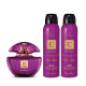 Eudora kit Eau De Parfum 75ml + Desodorante Antitranspirante Aerosol 2x150ml/90g