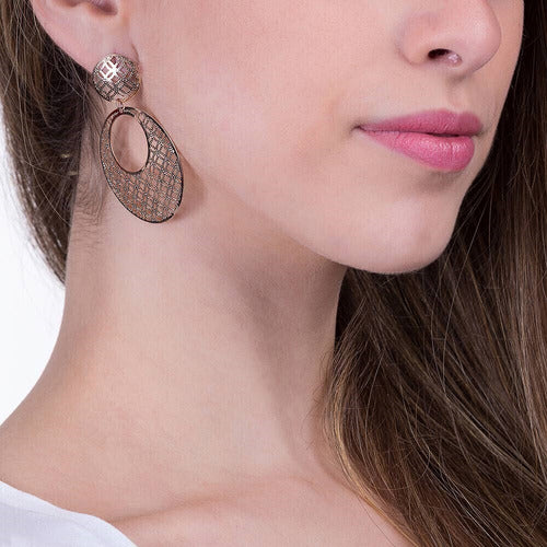ROMMANEL BRINCO JOIA FOLHEADA OURO 18K