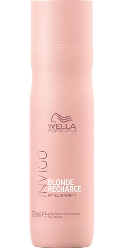 WELLA INVIGO BLONDE RECHARGE SHAMPOO 250 ML