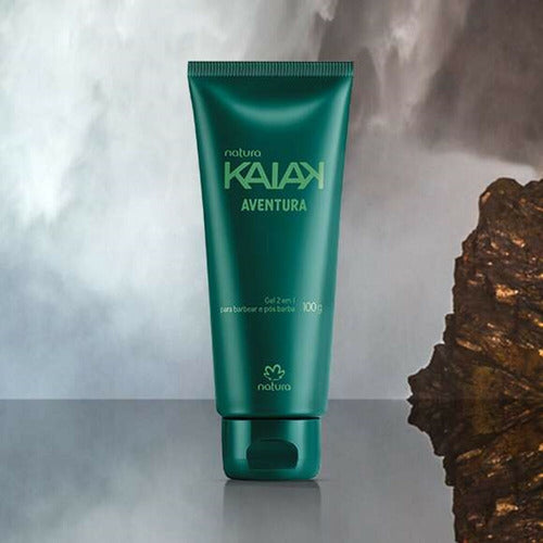 NATURA KAIAK AVENTURA GEL 2 EM 1 PARA BARBA E PÓS BARBA 100G