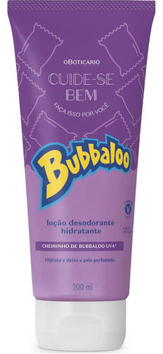 COMBO HIDRATANTE CORPORAL CUIDE-SE BEM BUBBALOO ( 2 ITENS )