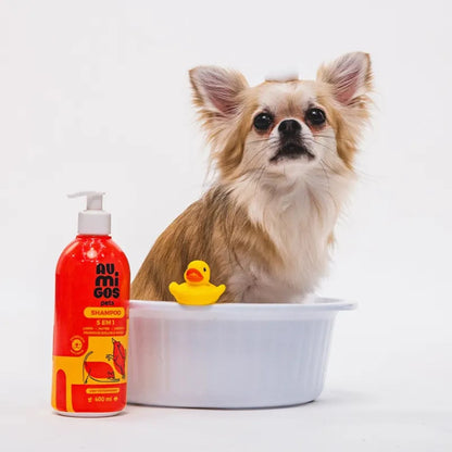 AU MIGOS PETS SHAMP 5/1 ADULTOS 400ml