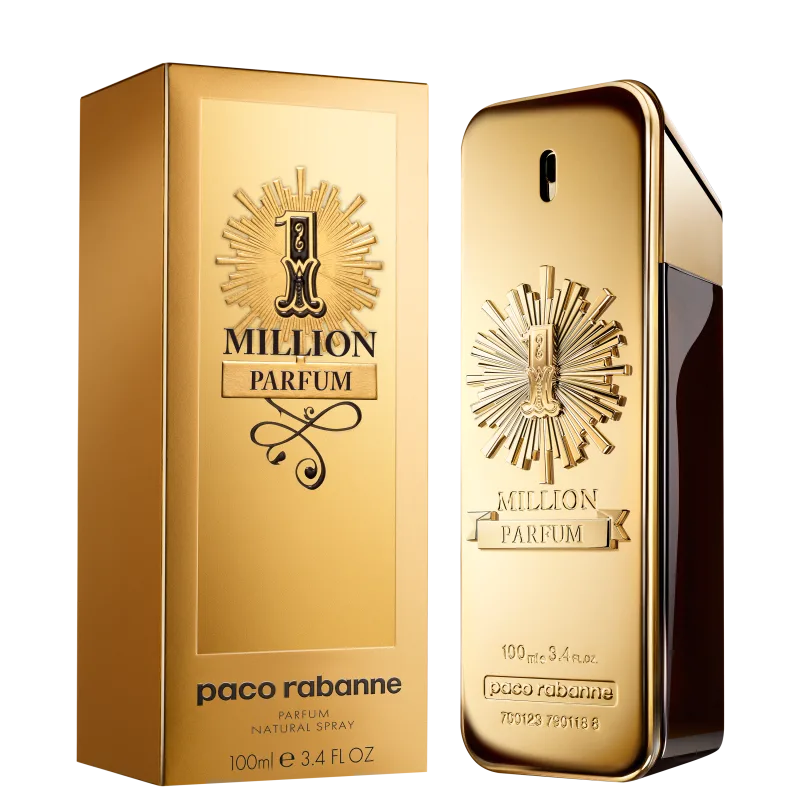 PACO RABANNE 1 MILLION PARFUM EAU DE PARFUM MASCULINO - 100ML